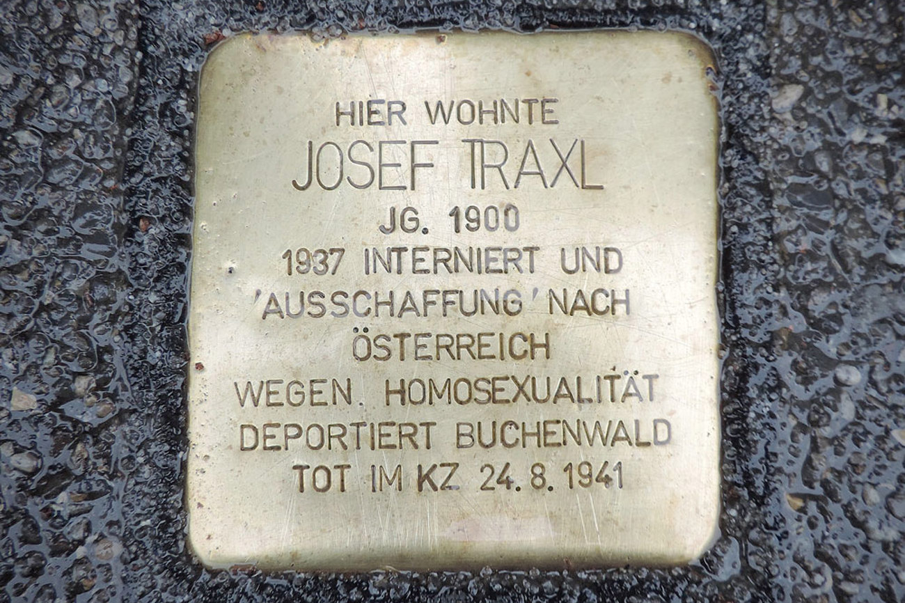 Einer der Stolpersteine von Zürich. | Foto: Michael Schäppi