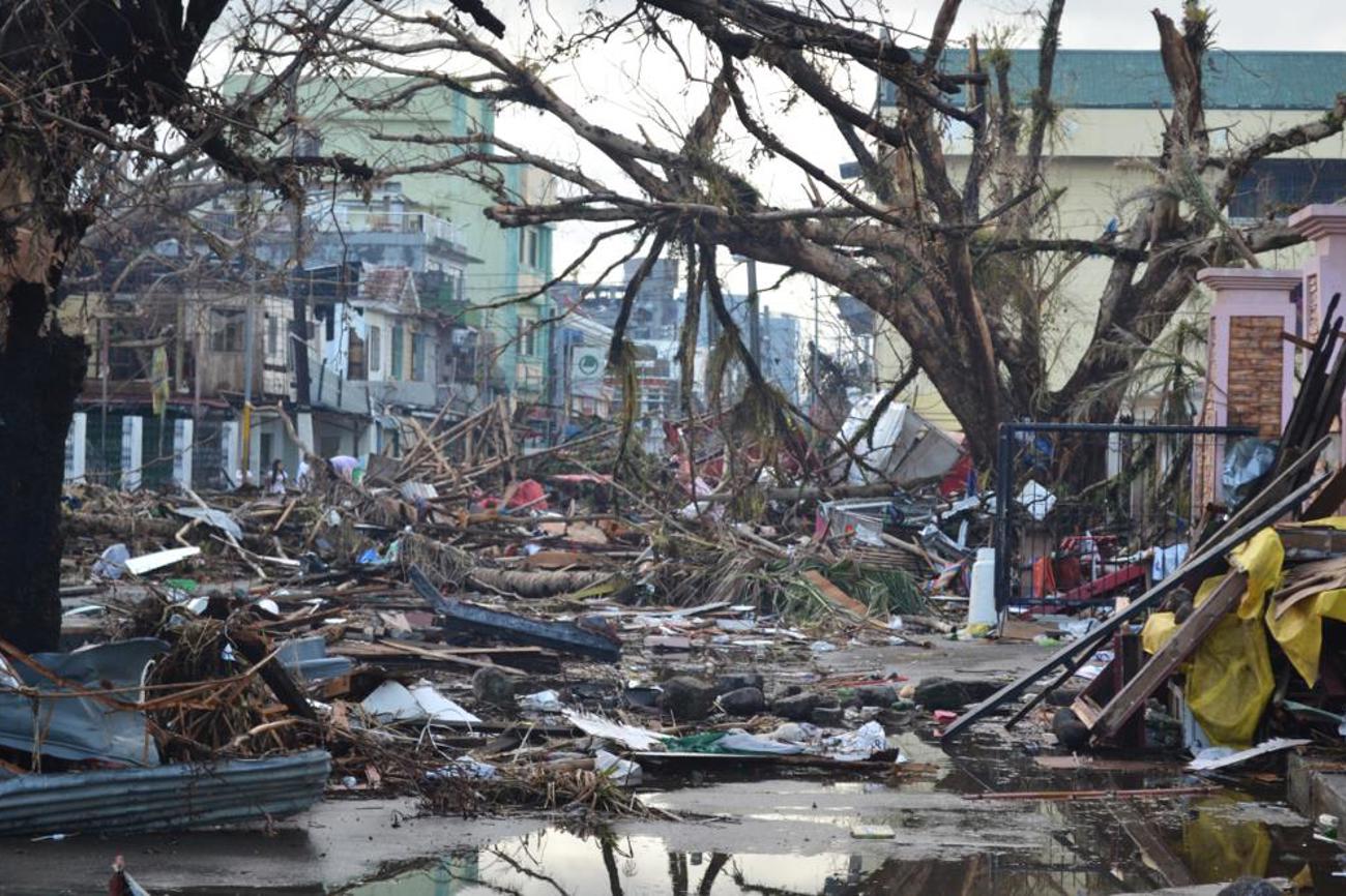 Taifun «Haiyan» machte 2013 Millionen von Menschen obdachlos.|Wikipedia