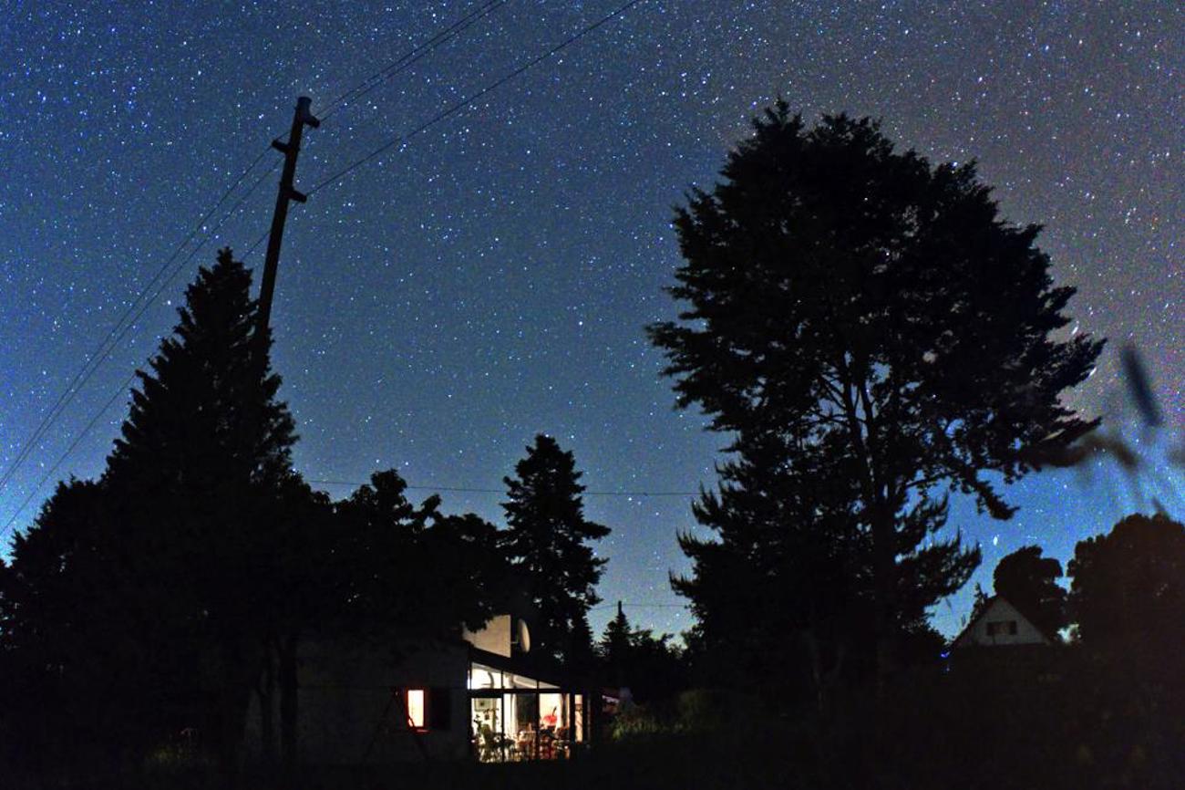Platz 1: Nachthimmel von Christian Riedwyl, Münchenstein
