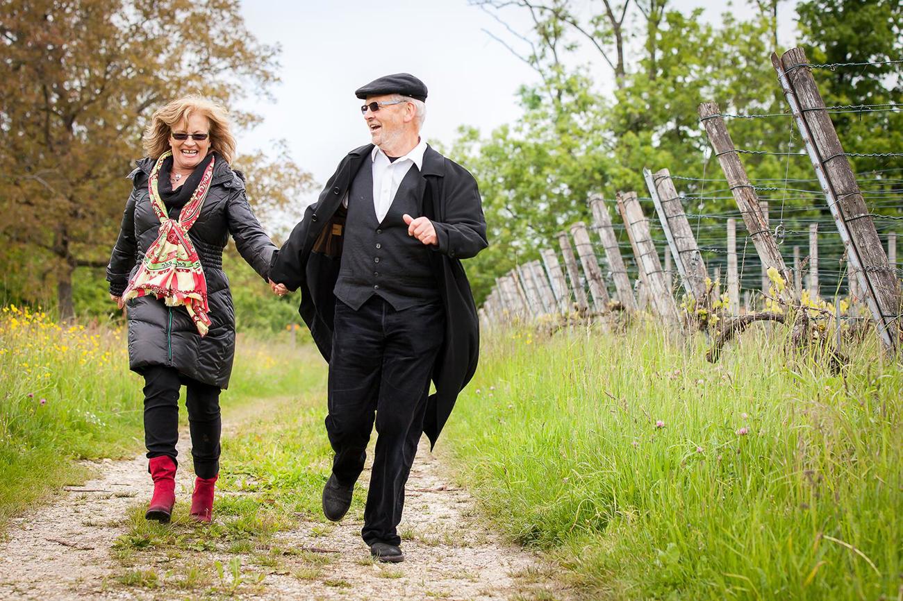 Brigitte und Heinrich Trümpy sind ständig unterwegs, um schwer geprüften Familien Hilfe zu vermitteln.
Bild Daniel Däppen