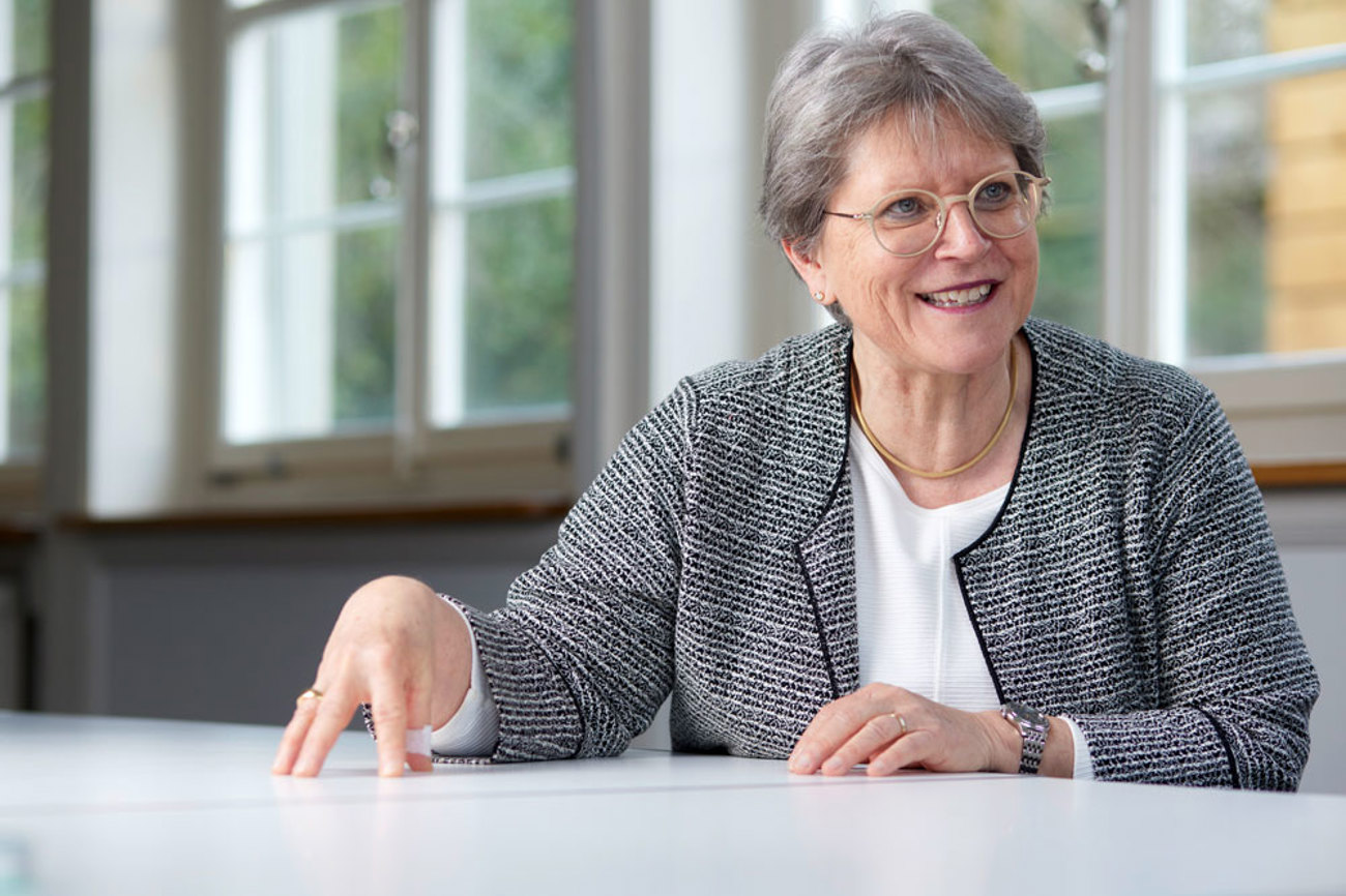«Debatten statt Parolen»: EKS-Präsidentin Rita Famos. | Foto: Annette Boutellier