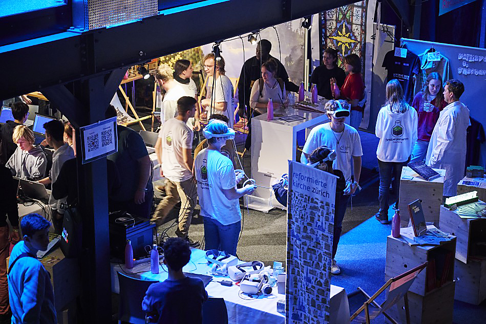 Abtauchen in virtuelle Welten am Kirchenfestival. | Foto: Gerry Nitsch