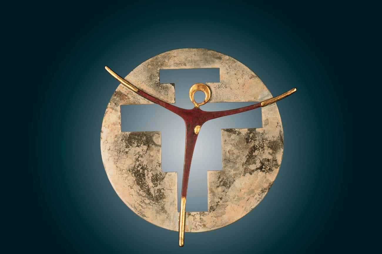 Das durchbrochene Kreuz, Ikone von Josua Boesch Bild: Doro Röthlisbersger, Copyright Verein Josua Boesch