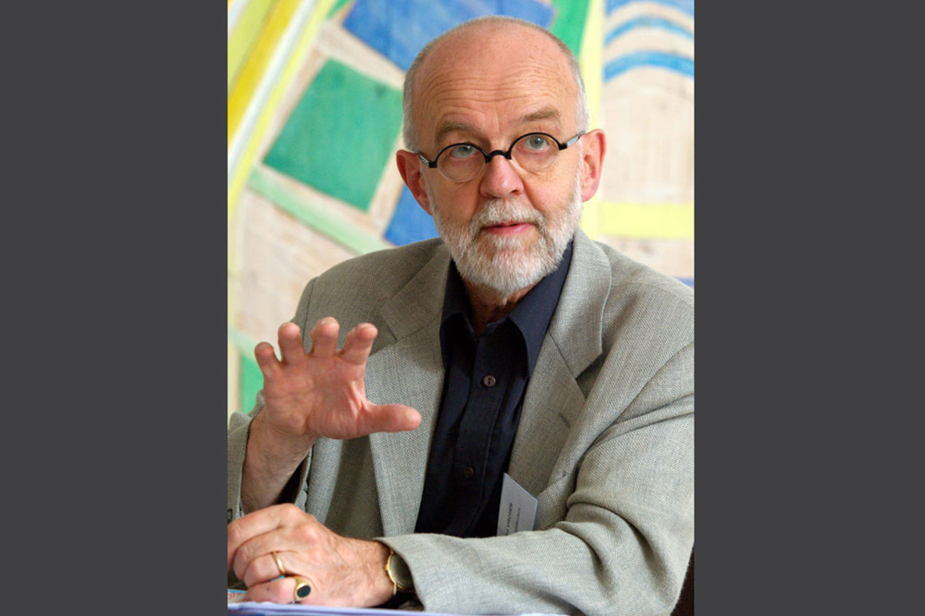 Georg Vischer (1939–2026) im Abschiedsinterview mit dem Kirchenboten, 2004. | Foto: Kirchenbote-Archiv