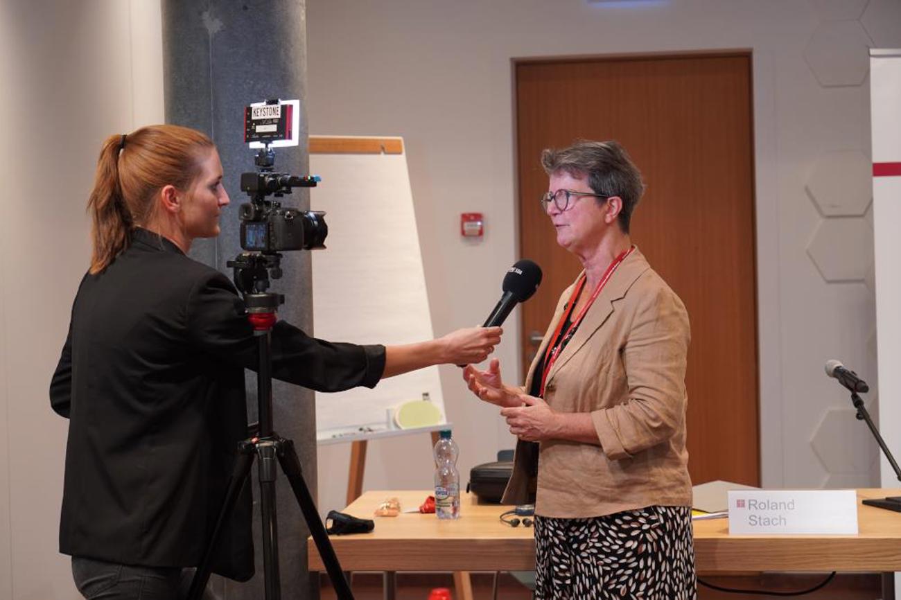 Ein Stück Vergangenheitsbewältigung: Synodenpräsidentin Evelyn Borer. | eks/flickr