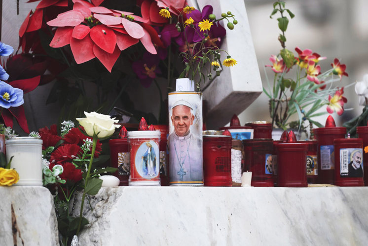 Trauer um Papst Franziskus