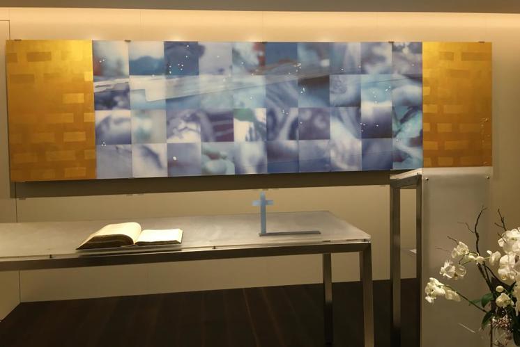 Ein Raum der Stille für fünf Religionen