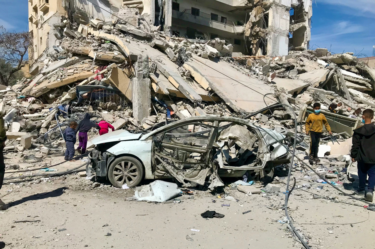 Zerstörung in Gaza: Der israelische Schriftsteller Yishai Sarid kritisiert das Ausmass der Gewalt – «was in Gaza geschah, war völlig unverhältnismässig». | Foto: Unsplash/Emad El Byed