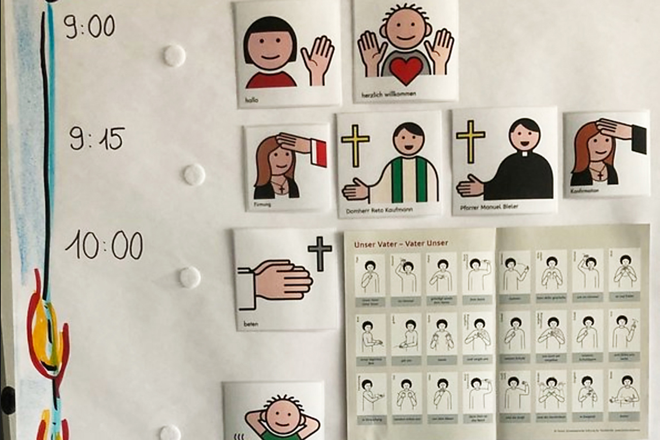 Die Abläufe im Gottesdienst für alle verständlich machen. | Foto: seelsam.ch