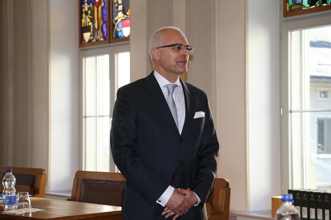 Die Kirchensynode ist seit 400 Jahren eine bewährte reformierte Institution. Andreas Hefti leitet sie seit der Herbstsynode 2018. Foto: Madeleine Kuhn-Baer.