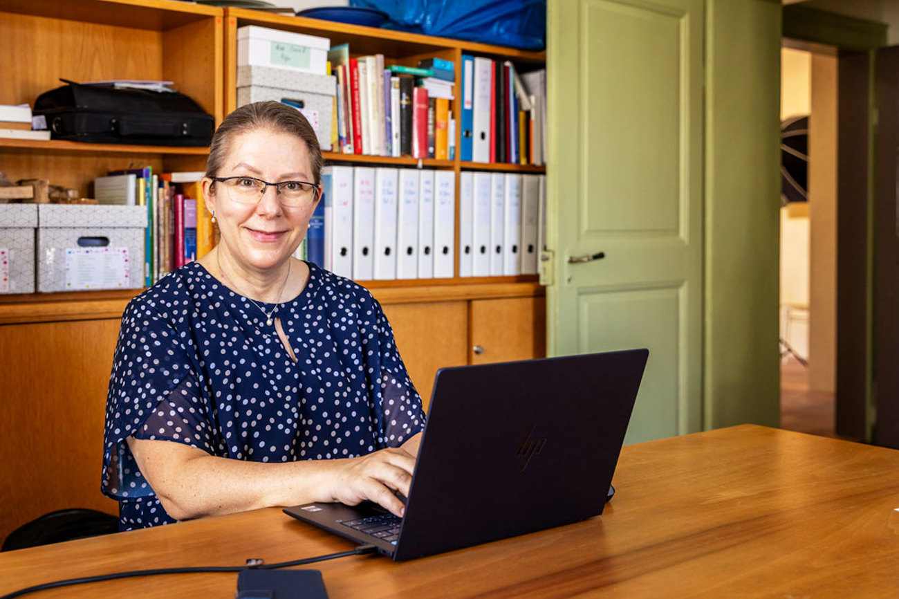 Mireille Membrini gleist einen zentralen Stellvertretungsdienst für Katechetinnen auf. | Foto: Katja Schmidlin