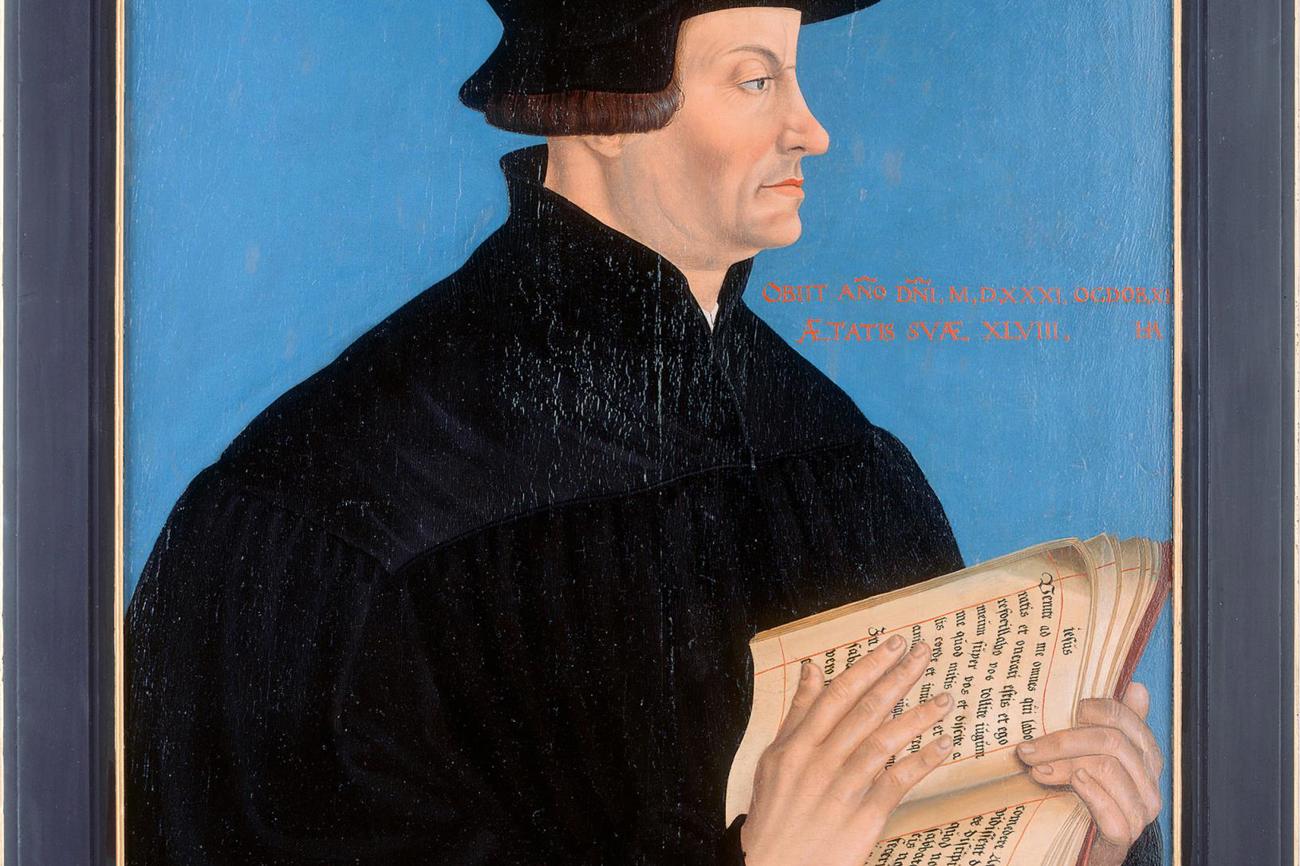 Porträt Zwingli: Vorlage für alle späteren Darstellungen