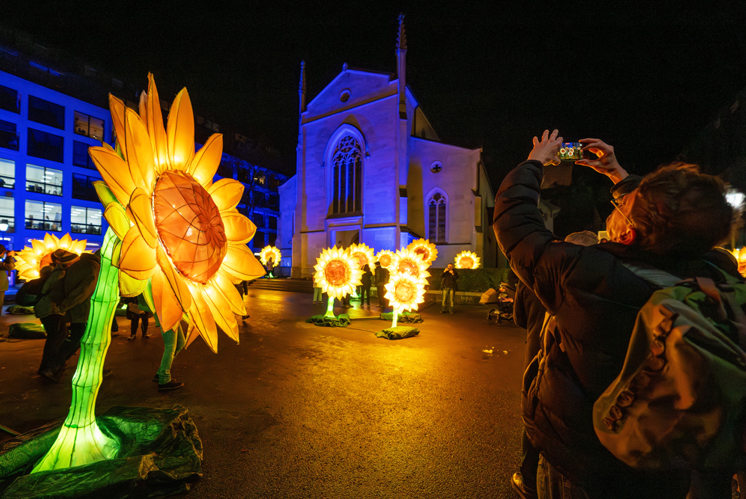 Lichtkunst verwandelt Luzern in eine begehbare Galerie