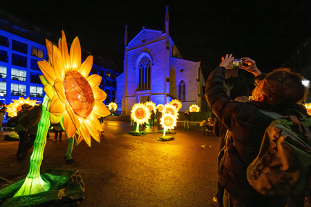 Lichtkunst verwandelt Luzern in eine begehbare Galerie