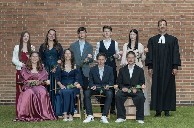 Konfirmation Amriswil 2025 (Pfarrer Ziegler, 18. Mai).