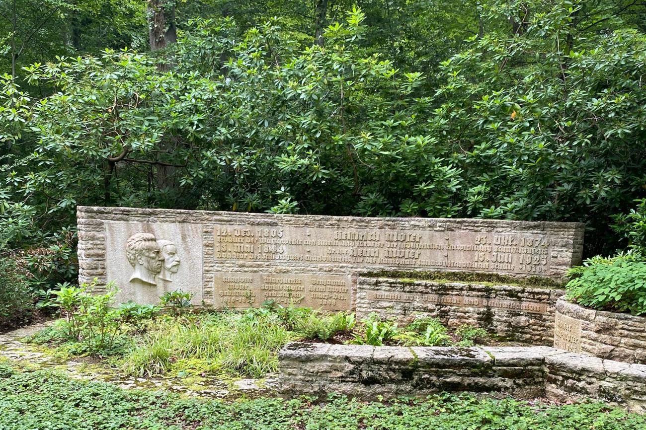 Familiengrab der Schaffhauser Pioniere Heinrich und Henri Moser aus dem 19. Jahrhundert.