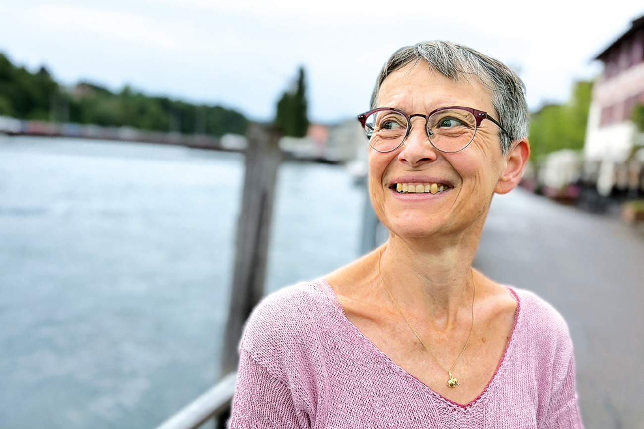 Macherin und administrative Mitarbeiterin des Stadtverbands, Anne-Marie Hadorn: «Manchmal schimpfe ich auch mit Gott.» | Foto: Adriana Di Cesare