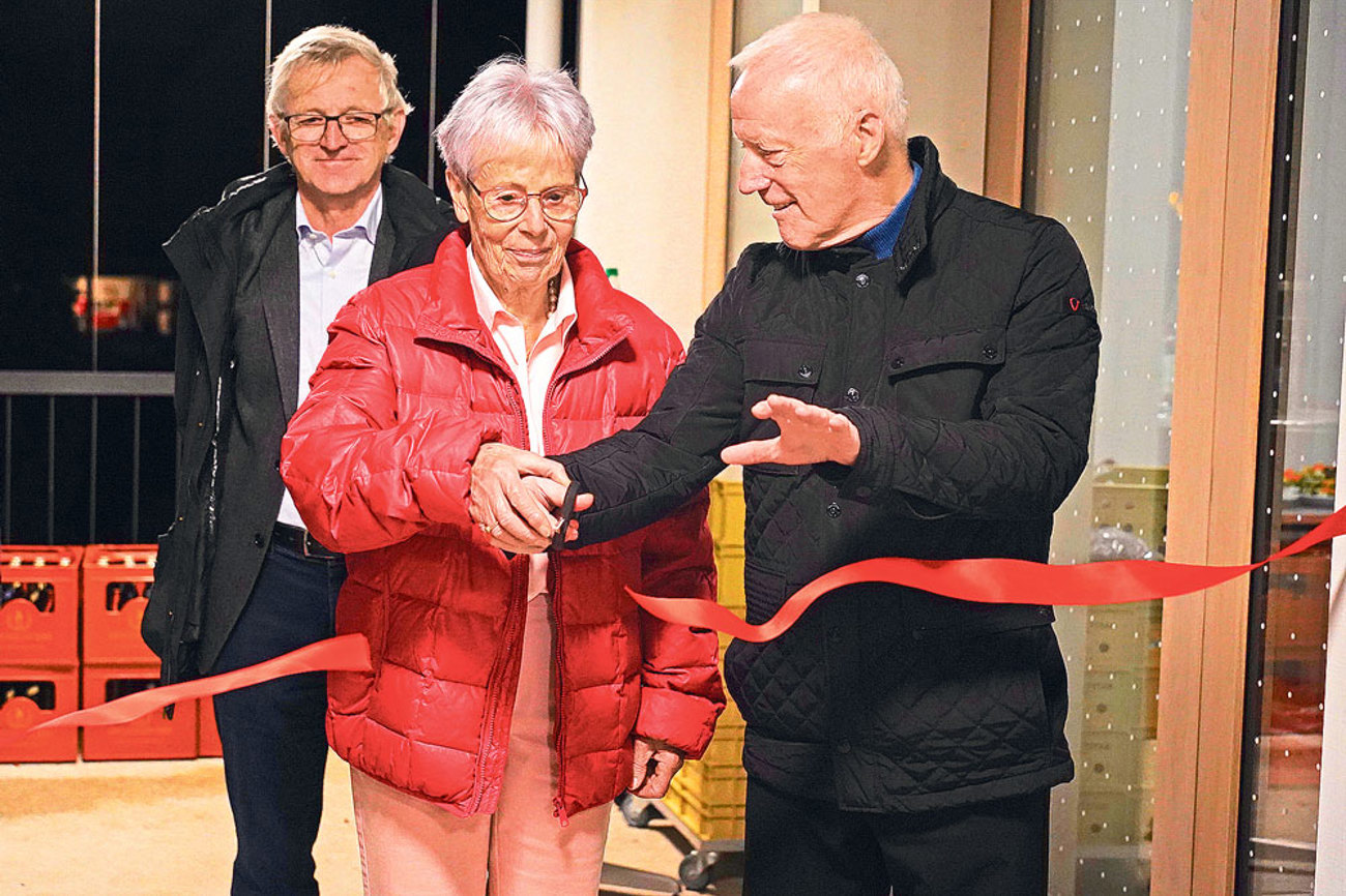 Eindrücke des neuen Kirchgemeindehauses in Sursee: Am 24. November durfte Sursees dienstältestes Gemeindemitglied das Haus feierlich eröffnen. 