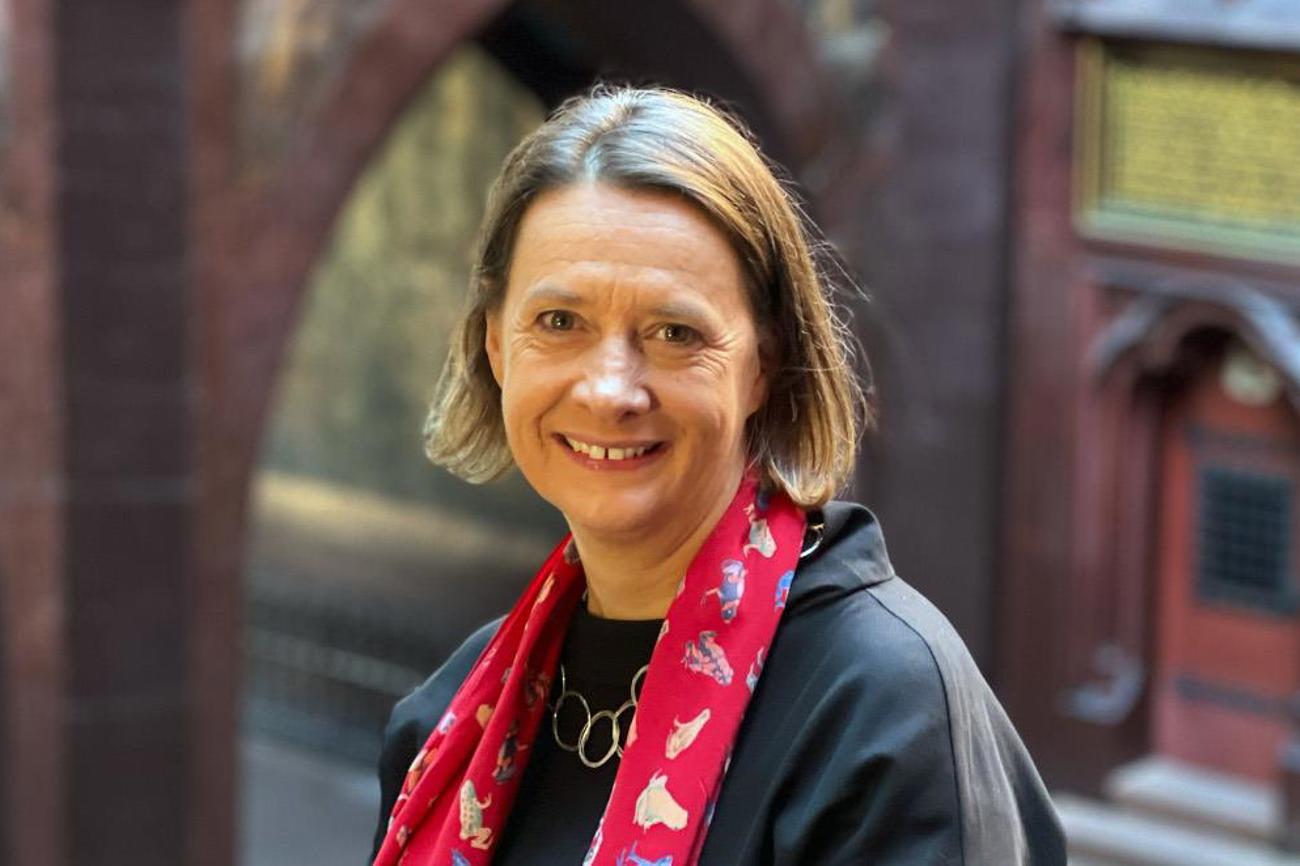 Anita Vögtlin, die neu gewählte Kirchenrätin der Evangelisch-reformierten Kirche Basel-Stadt. | Matthias Zehnder