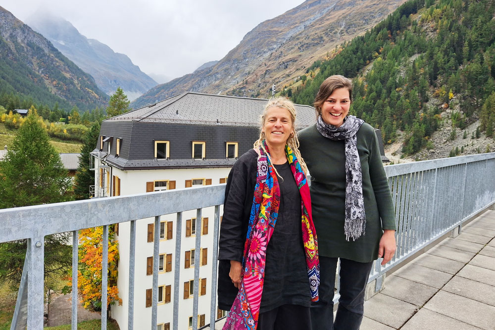 Das Leitungsteam Franziska Kuhn (links) und Daniela Sapotka. | Foto: Noemi Harnickell