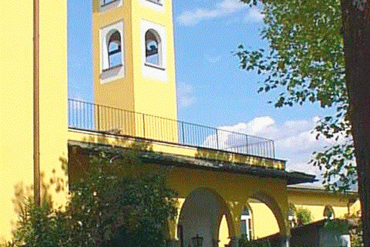 Treffpunkt am Lago Mag­giore: Reformierte Kirche in Ascona.