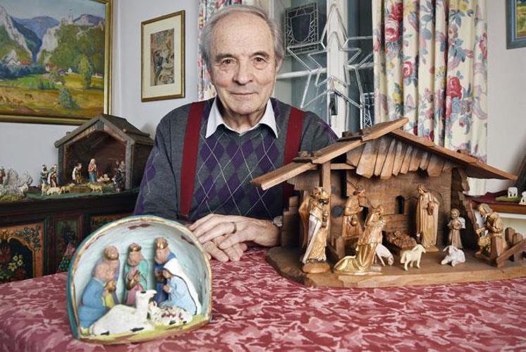 Der Alpinist mit einem Flair für Weihnachtskrippen