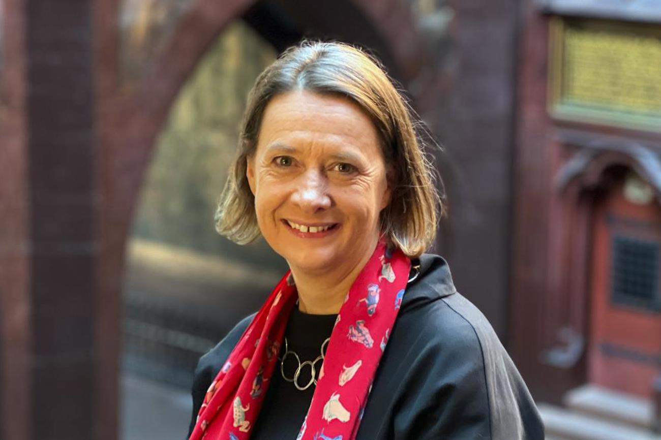 Anita Vögtlin, die neu gewählte Kirchenrätin der Evangelisch-reformierten Kirche Basel-Stadt. |Matthias Zehnder