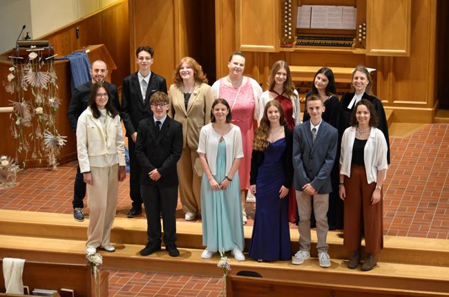 Konfirmation Münchwilen (Kirchgemeinde Münchwilen-Eschlikon) 2025.