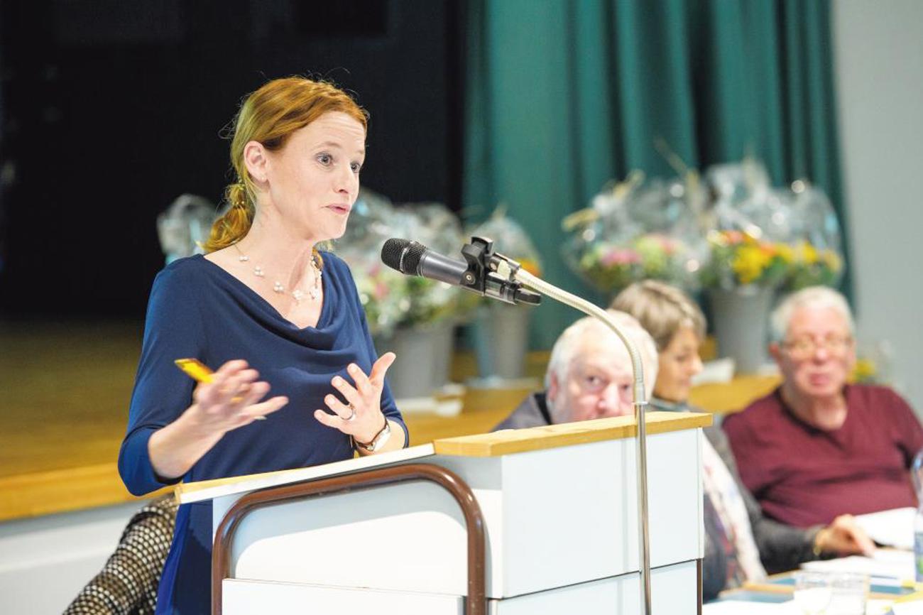 Christine Thommen hat die Wahl in den Schaffhauser Stadtrat mit einem Glanzresultat
gewonnen. Ihr soziales Engagement wird sie auch politisch zum Ausdruck bringen.