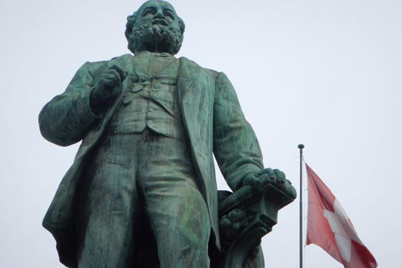 Der reformierte Eisenbahnbaron Alfred Escher stritt mit religiöser Polemik für die Moderne. | Delf Bucher