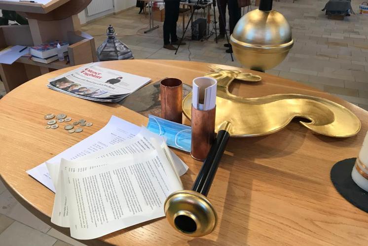 Egerkingen: Corona-Maske für die Ewigkeit