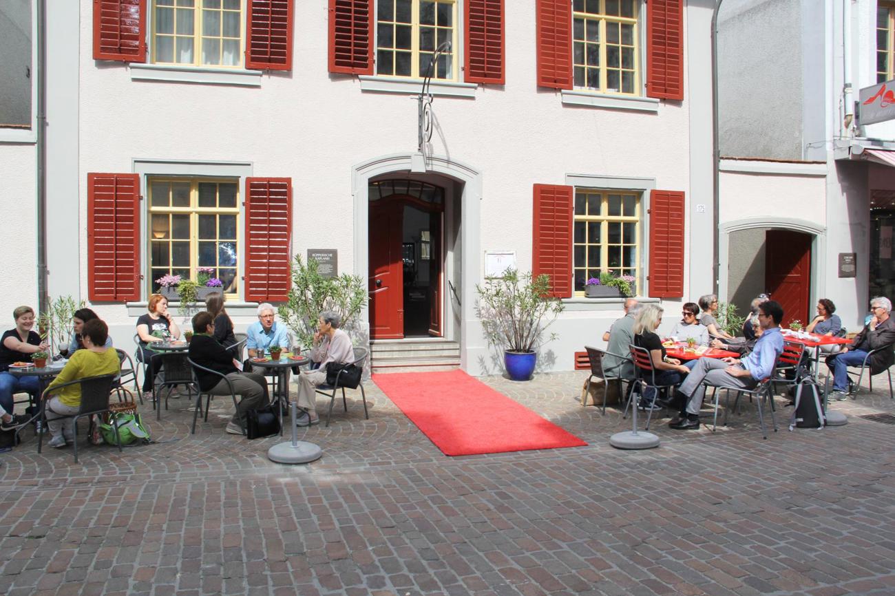 Das Bistro «Zur alten Kaplanei» in der Frauenfelder Innenstadt lädt ein zum Verweilen.