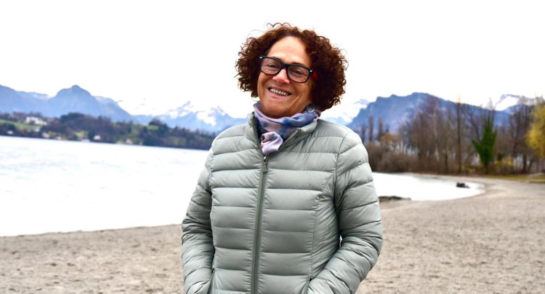 Mercia Andrews: Als Organisatorin von Landarbeiterinnen weht ihr nicht nur in Luzern ein rauer Wind entgegen. |Delf Bucher