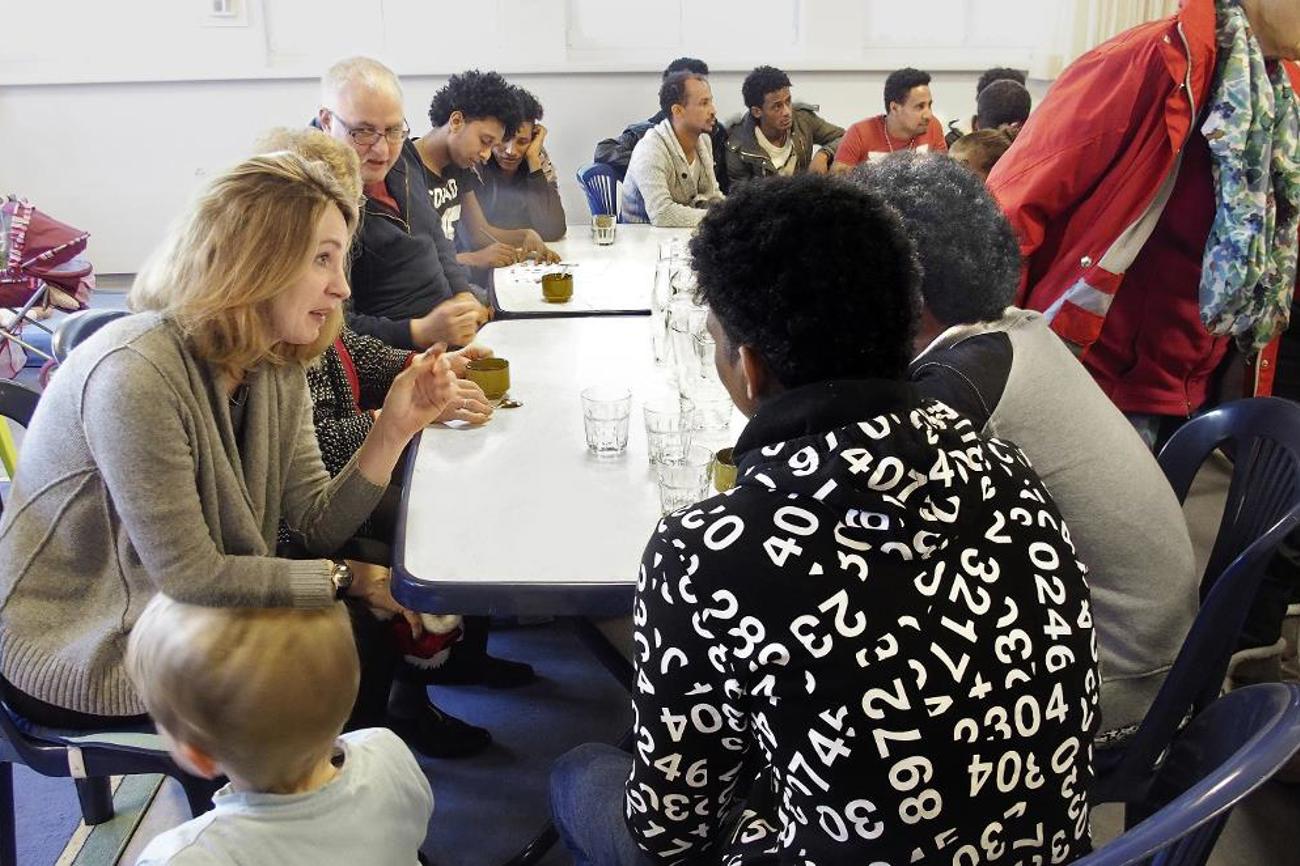 Die Kirchen wollen ihre Anstrengungen für die Integration von vorläufig Aufgenommenen in der Schweiz fortsetzen.  | Catherine McMillan
