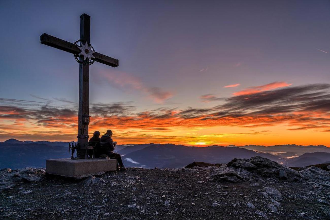 Für viele eine spirituelle Erfahrung: Sonnenaufgang in den Bergen. | Pixabay